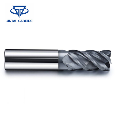Hulpmiddel Stevig Carbide 4 CNC van Fluit Scherpe Hulpmiddelen de Slijtageweerstand van de Beëindigenmolen leverancier